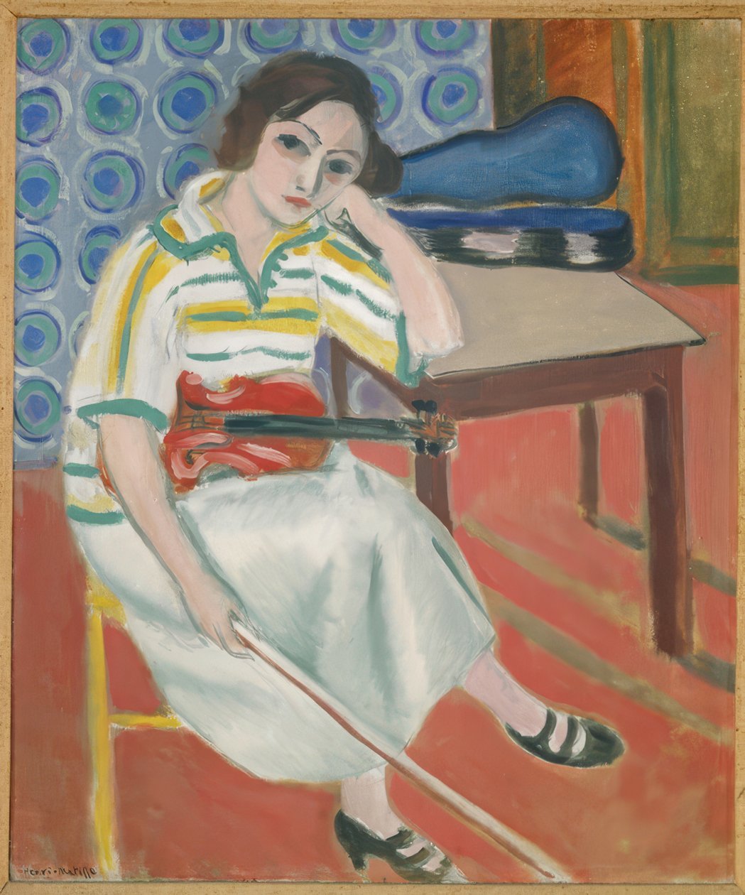 Femme au violon - Henri Matisse