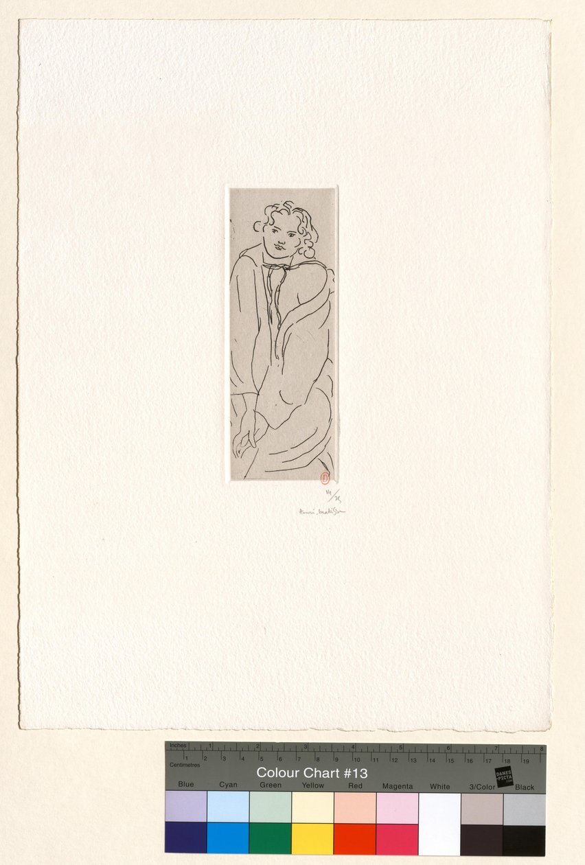 Figure au peignoir - Henri Matisse