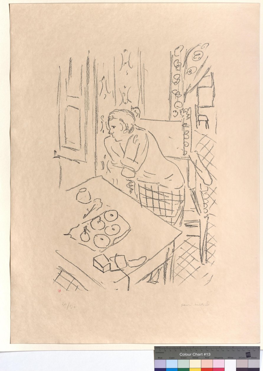 Figure dans un intérieur - Henri Matisse