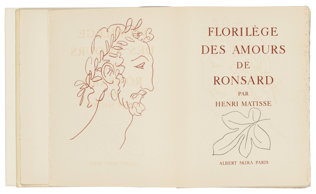Florilège des Amours de Ronsard - Henri Matisse
