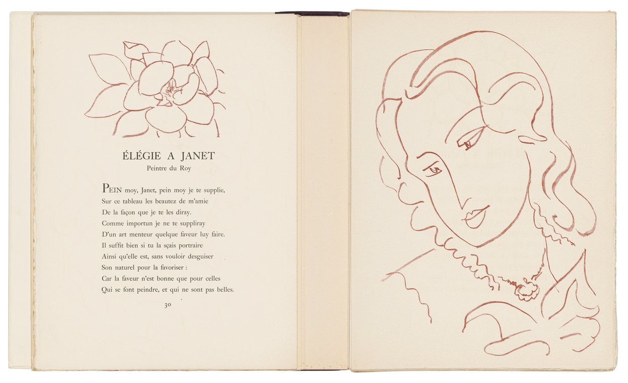 Florilège des Amours de Ronsard - Henri Matisse
