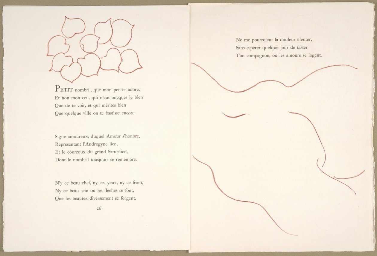 Florilège des Amours de Ronsard, November 29 - Henri Matisse