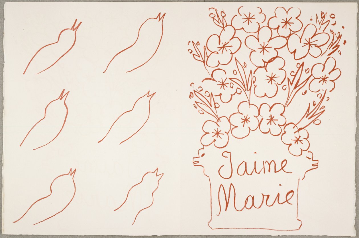 Florilège des Amours de Ronsard, November 29 - Henri Matisse