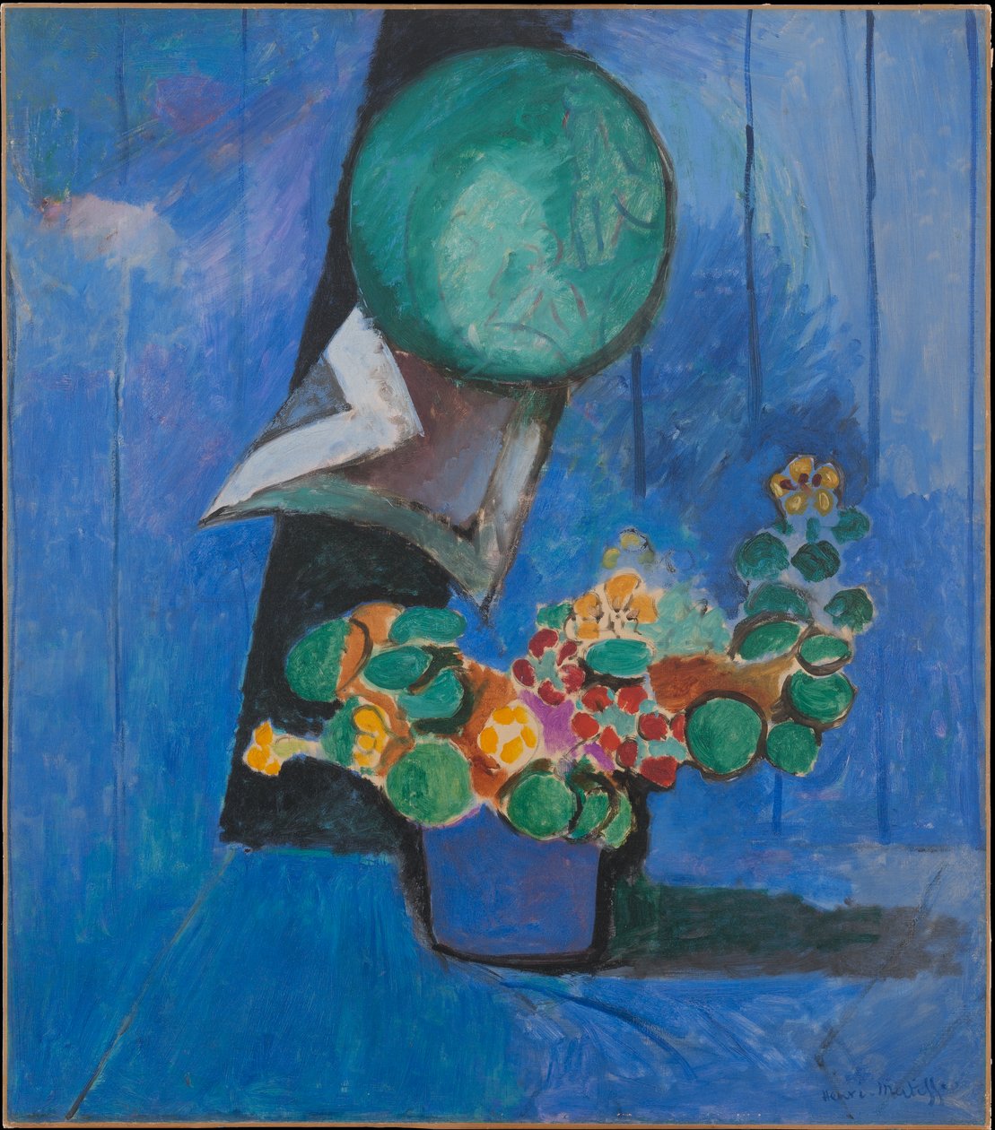 Fleurs et porcelaine (la capucine) - Henri Matisse