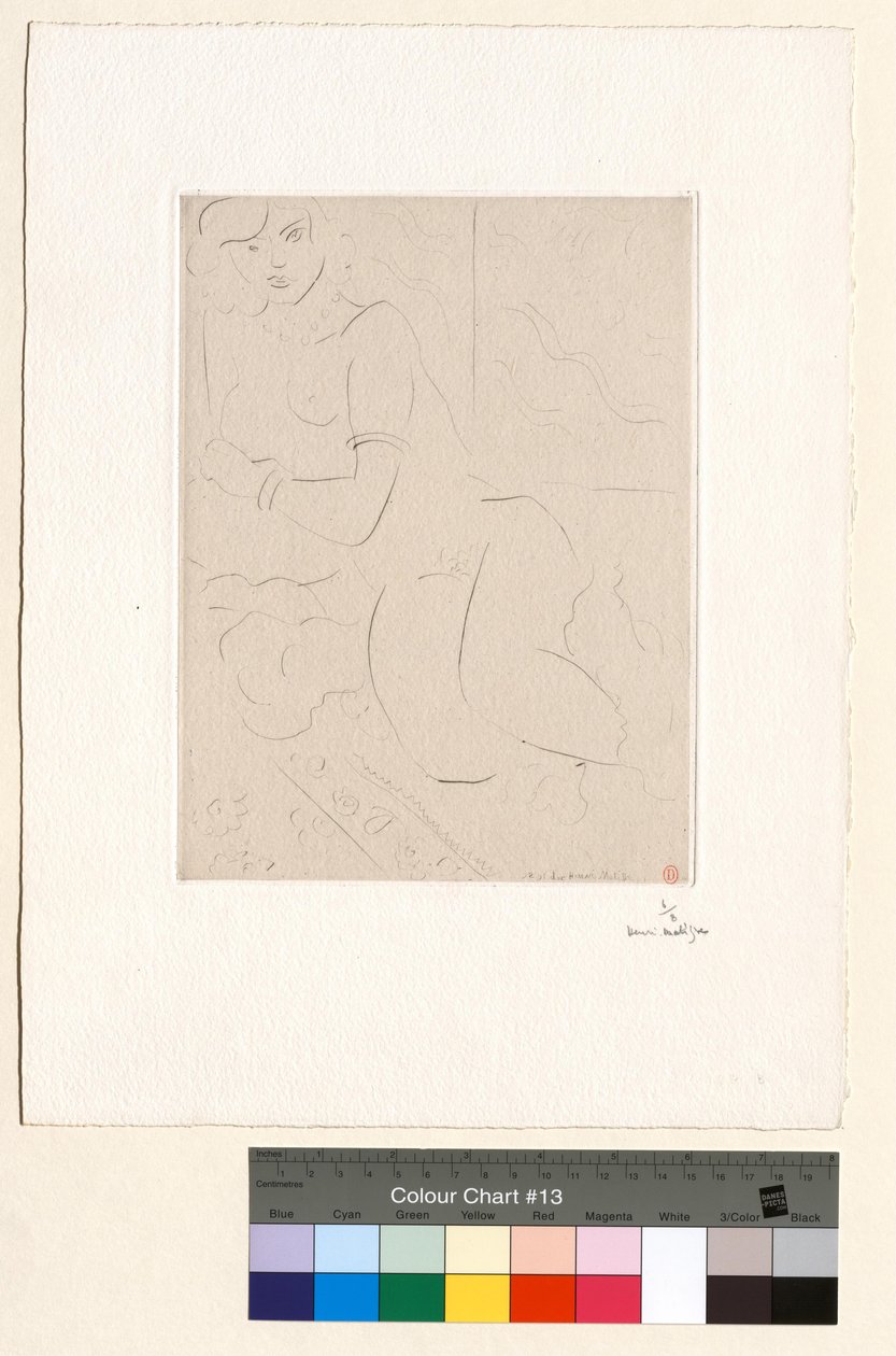Grand nu couché de trois-quarts - Henri Matisse