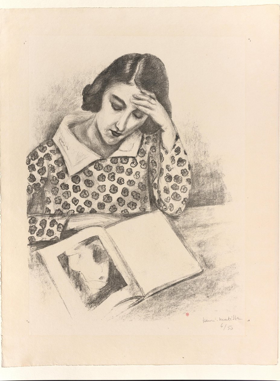 Grande liseuse - Henri Matisse