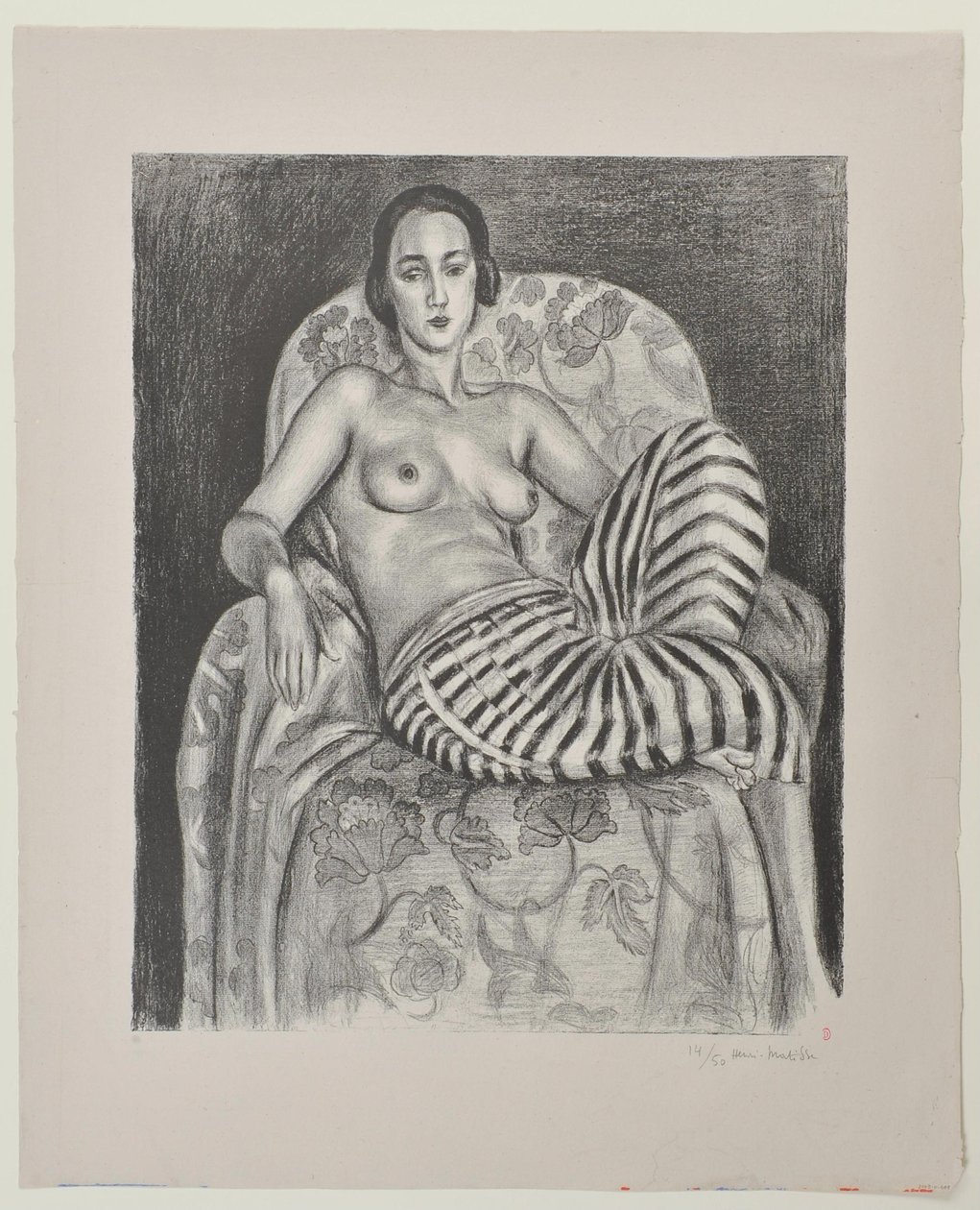 Grande odalisque à la culotte bayadère - Henri Matisse