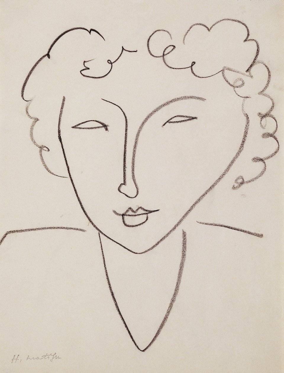 Tête de Femme ; Tete de Femme - Henri Matisse