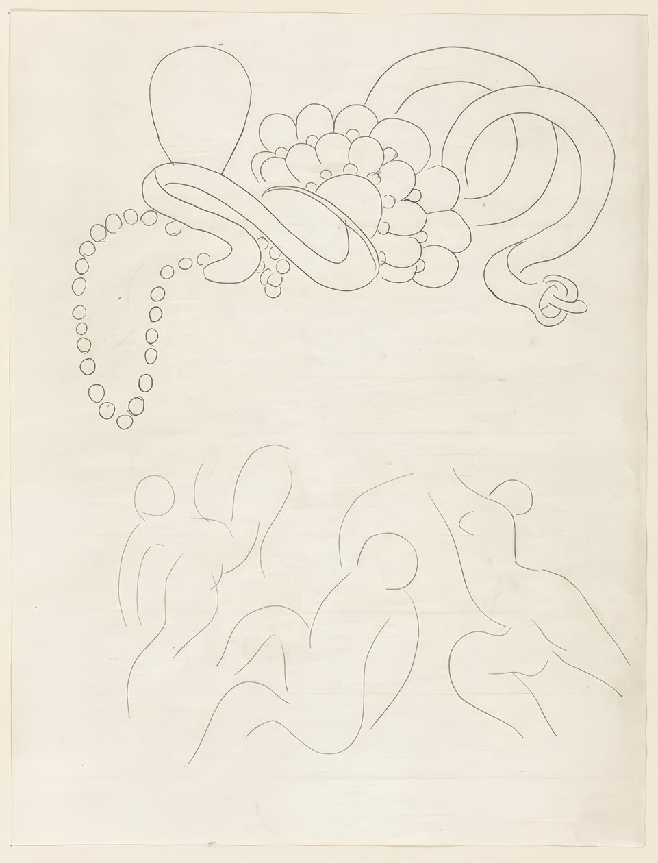 Hérodiade, Scène ll, plate eleven from Poesies de Mallarmé - Henri Matisse
