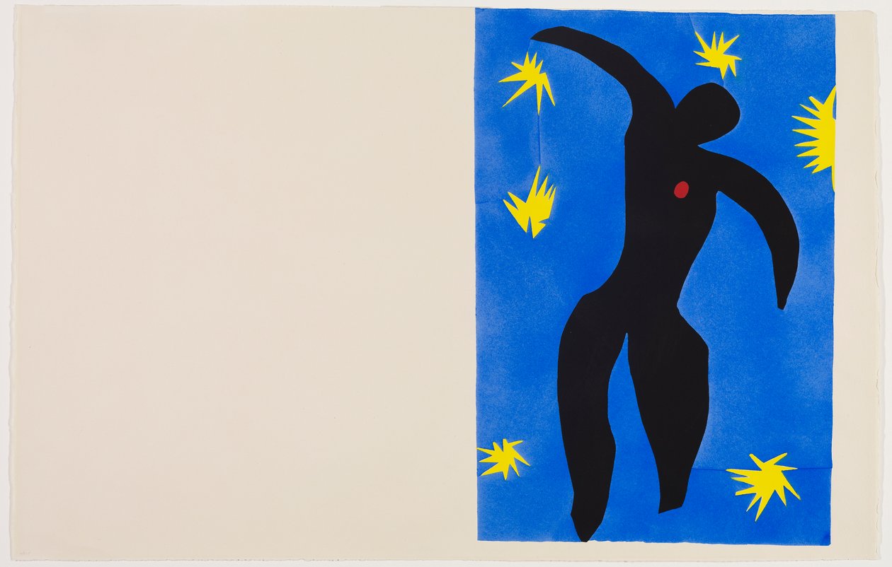 Icare, c.1943 (pochoir imprimé à l