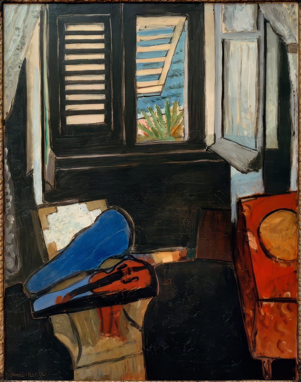 Interieur au violon - Henri Matisse