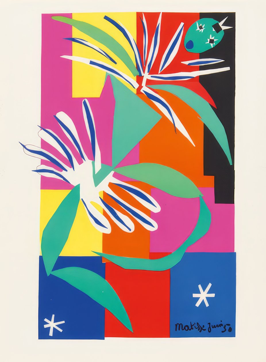 Lot de huit lithographies en couleur - Henri Matisse