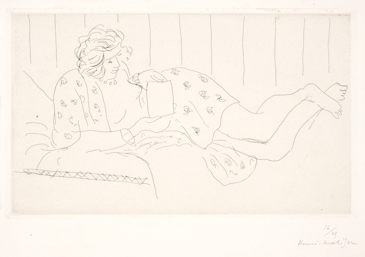 La lettre - Henri Matisse