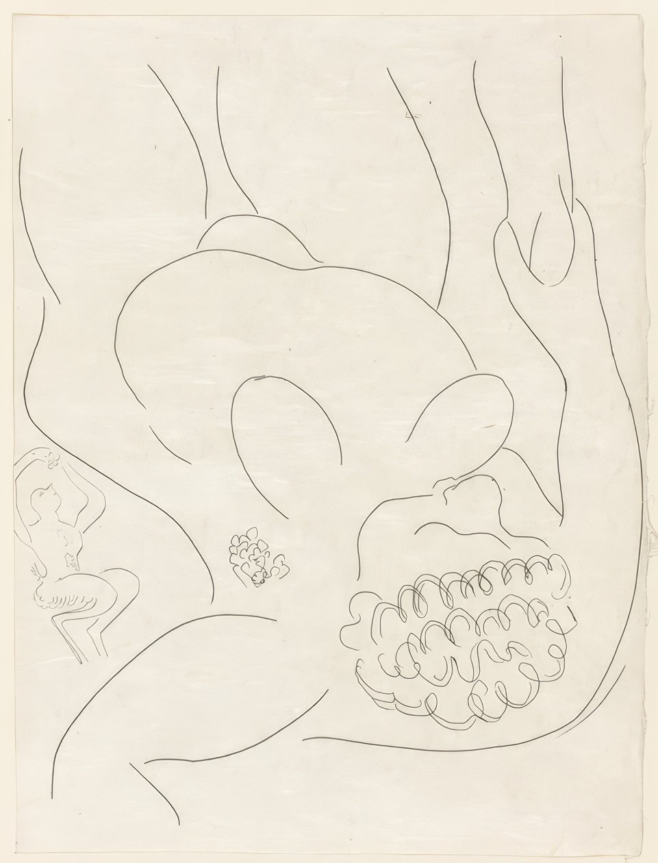 Le Pitre Châtié, plate four from Poesies de Mallarmé - Henri Matisse