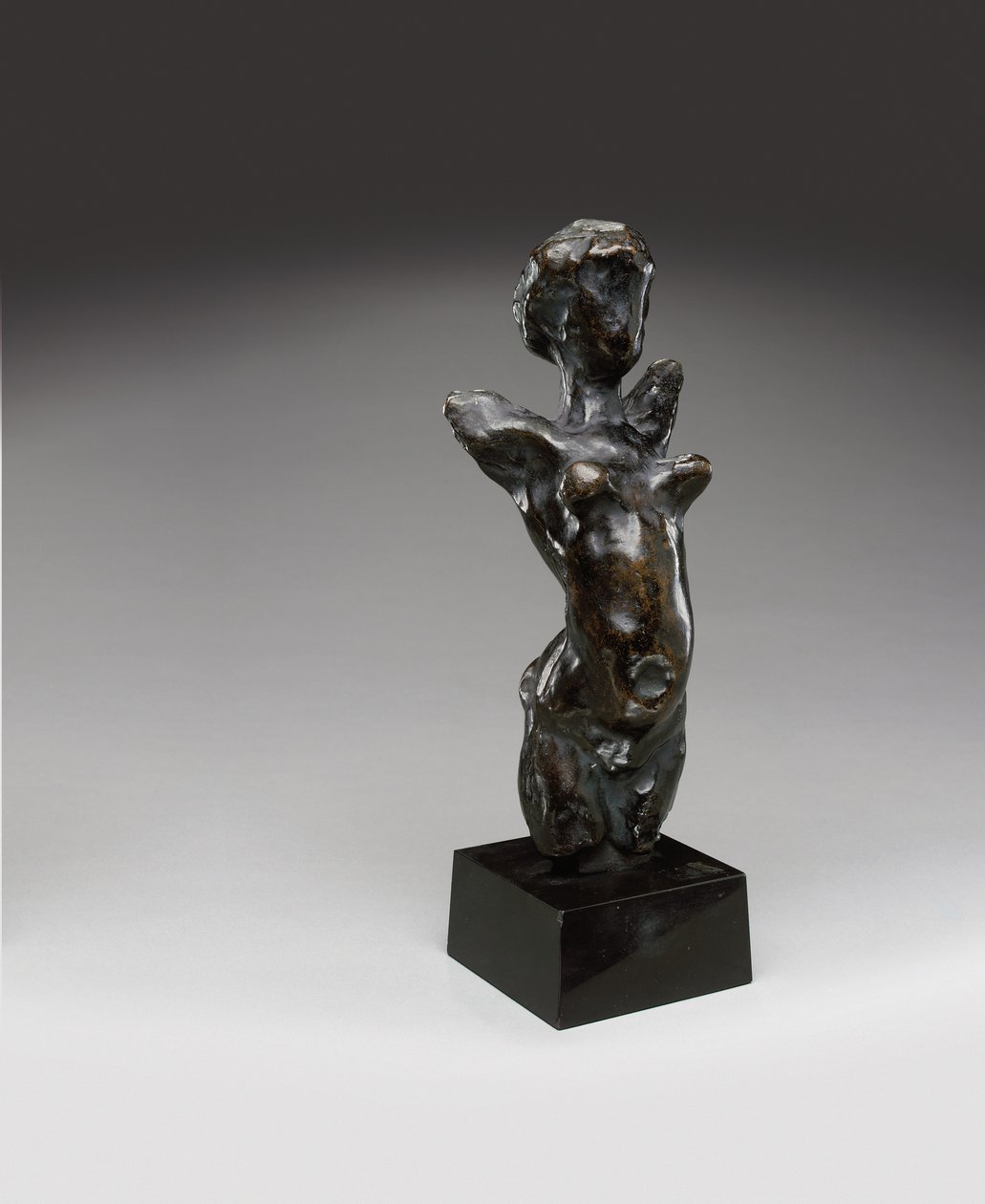 Vie - Torse avec tête, conçue en 1906, cette version a été fondue par Valsuani en 1951 (bronze à patine brune). - Henri Matisse