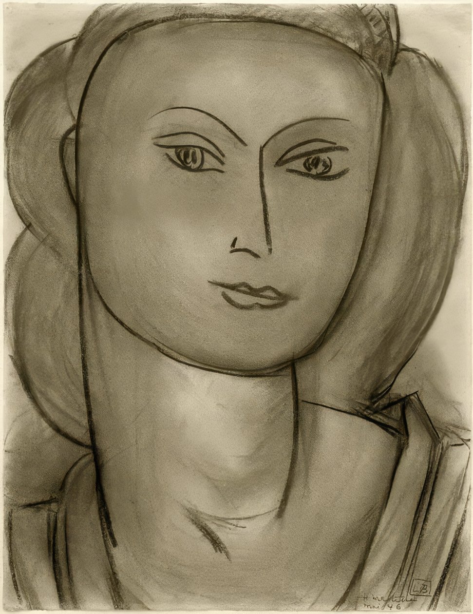 Madame L.B. (Lucienne Bernard) - Henri Matisse
