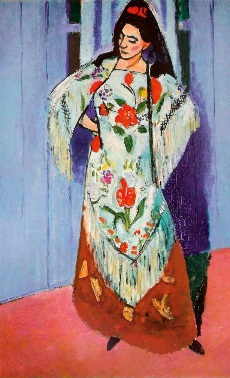 Madame Matisse avec le châle de Manille - Henri Matisse