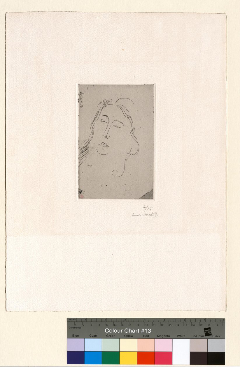 Marguerite, les yeux fermés - Henri Matisse