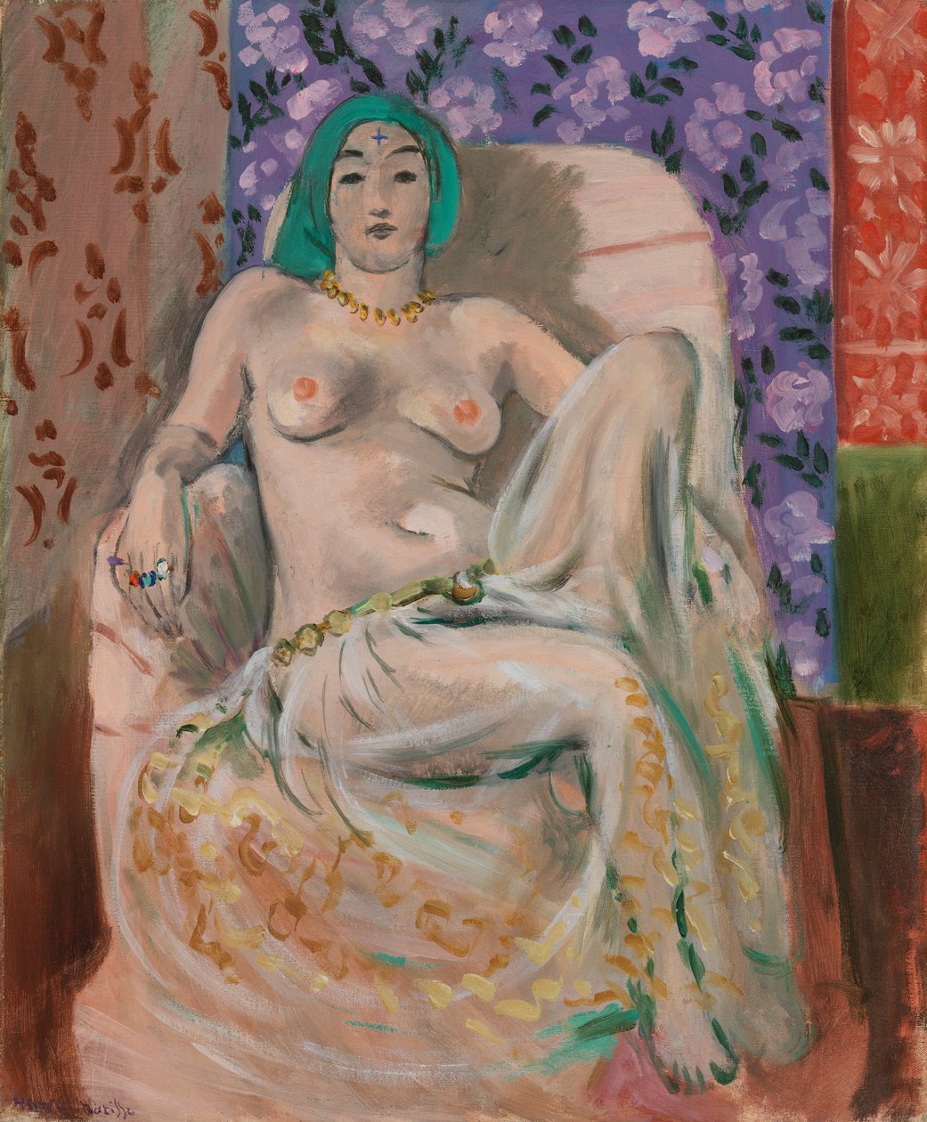 Femme mauresque (Le Genou levé) - Henri Matisse