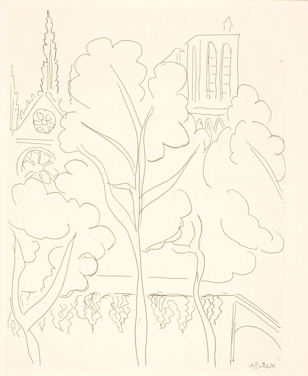 Notre-Dame, Paris - Henri Matisse