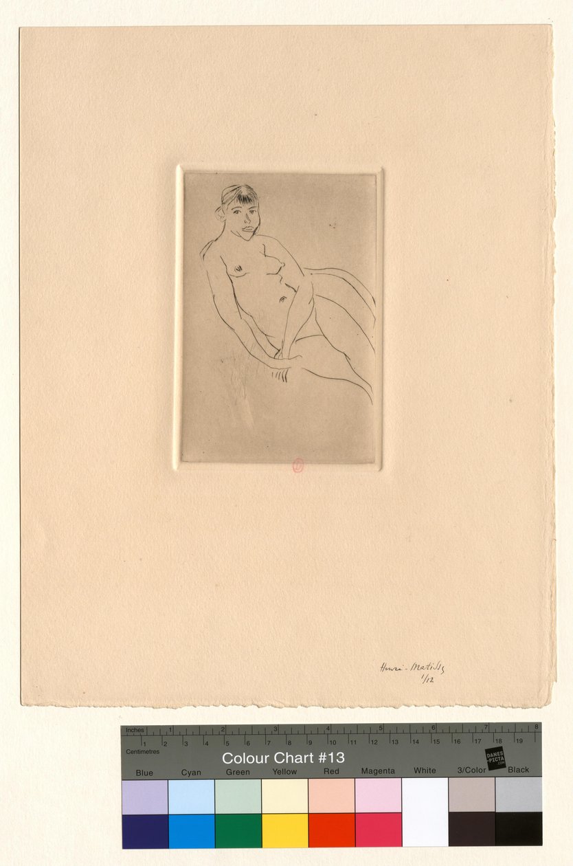 Nu à demi allongé - Henri Matisse