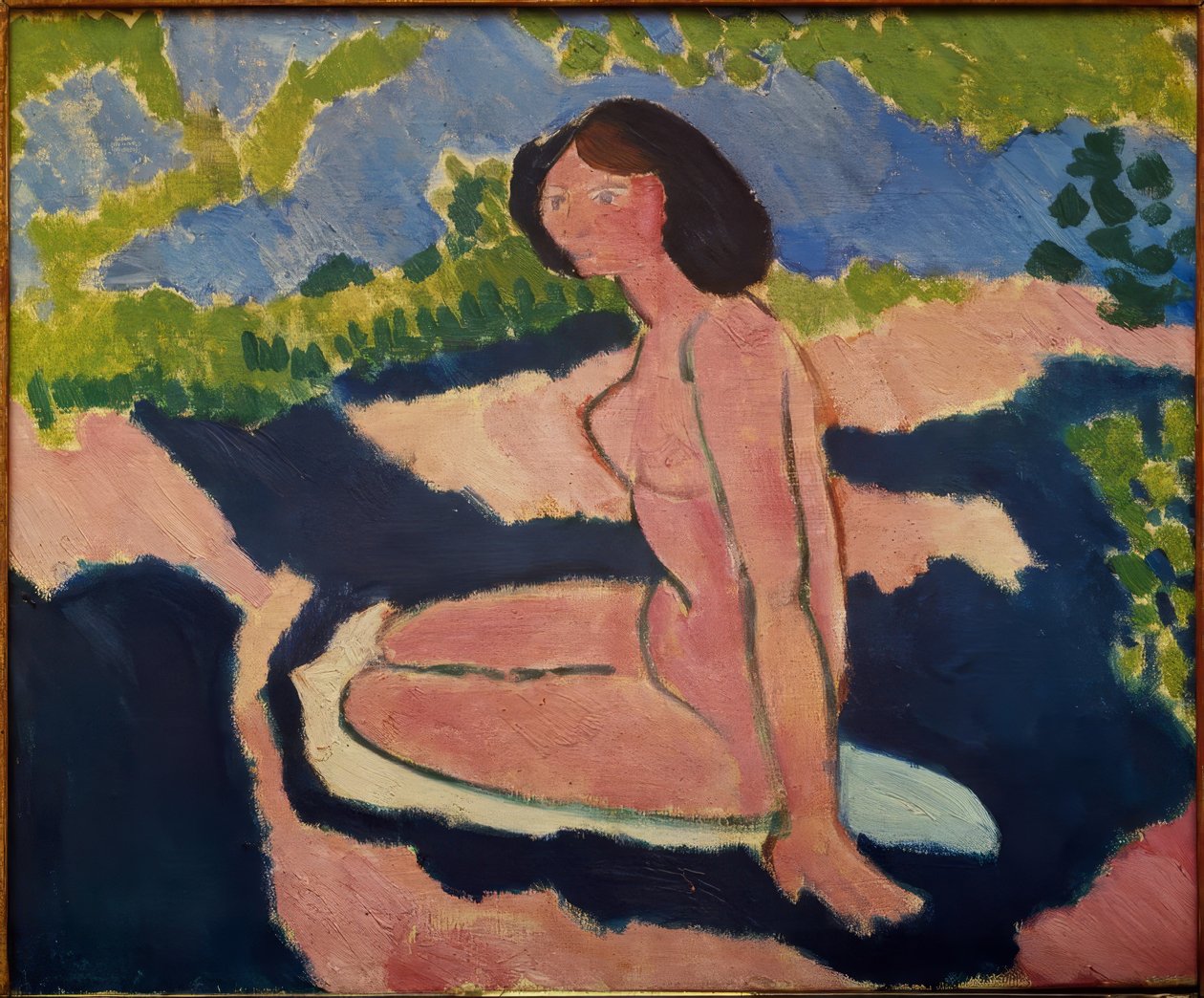 Nu assis - Henri Matisse