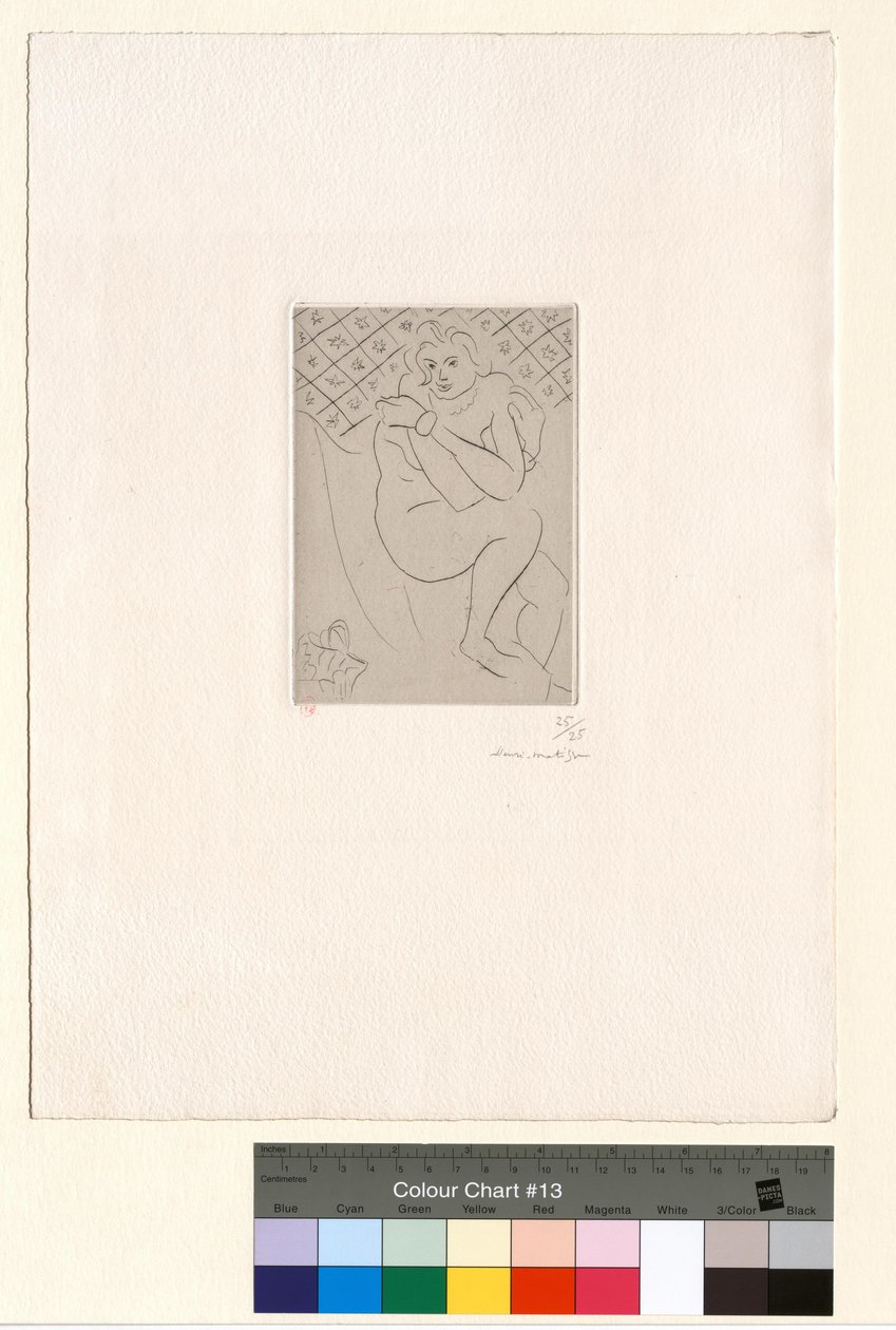 Nu assis, les bras croisés sur la poitrine - Henri Matisse