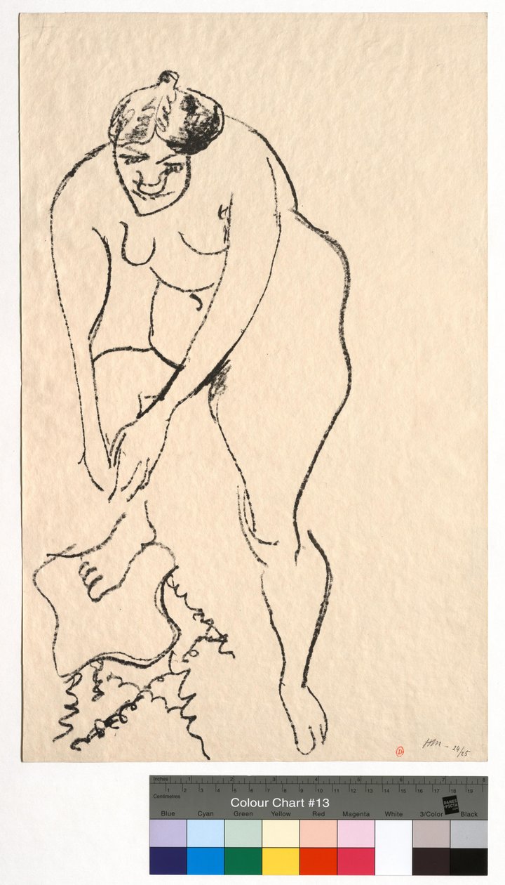 Nu au pied droit sur un tabouret - Henri Matisse