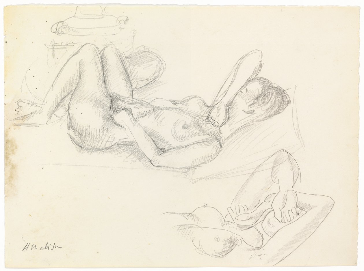 Étude de nu, visage couvert - Henri Matisse