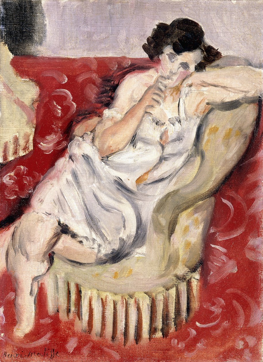 Nu avec un fauteuil - Henri Matisse