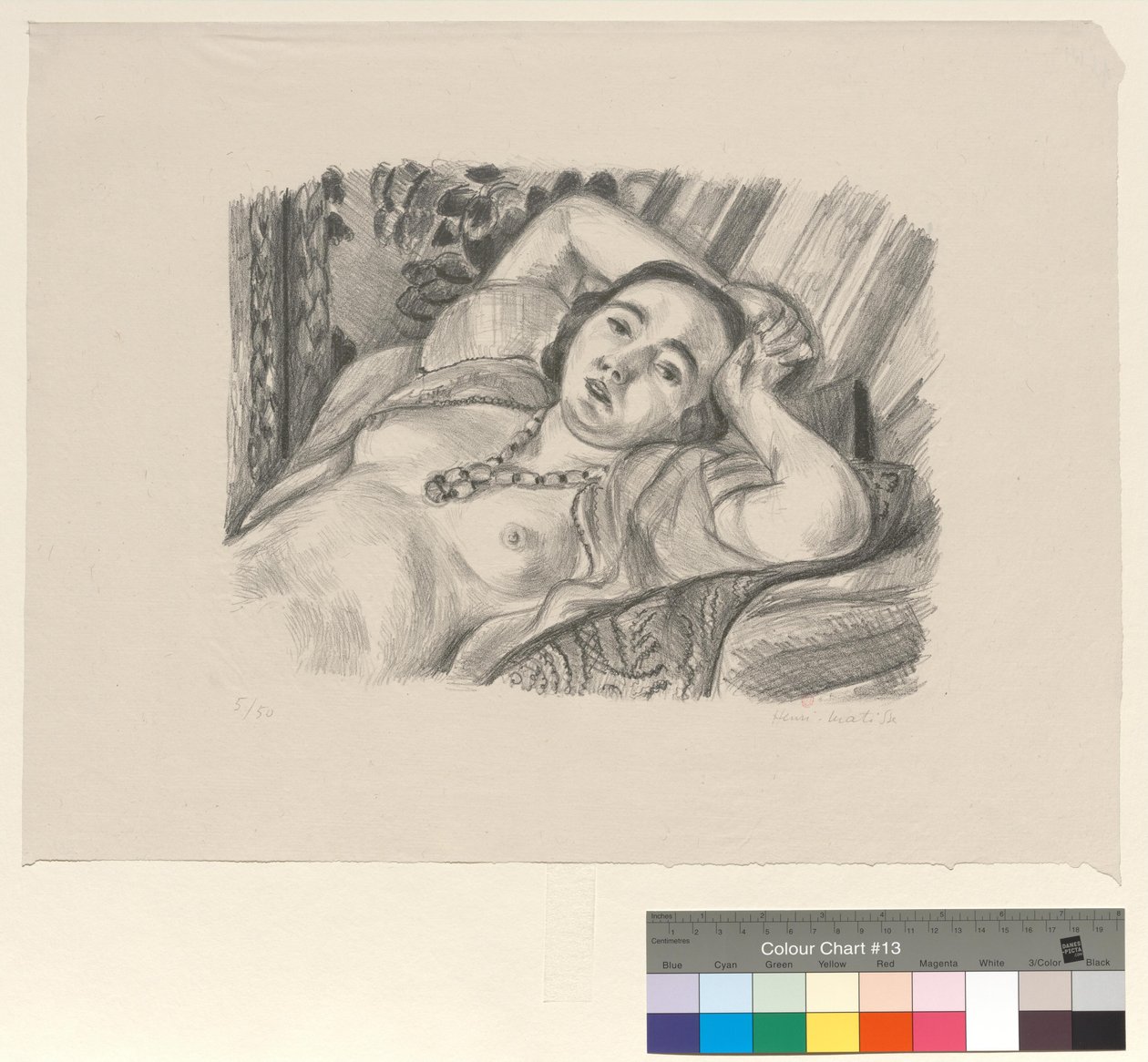 Odalisque au collier - Henri Matisse