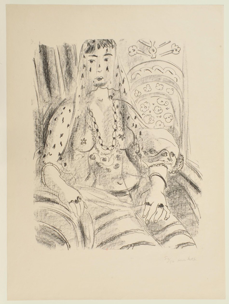 Odalisque voilée - Henri Matisse