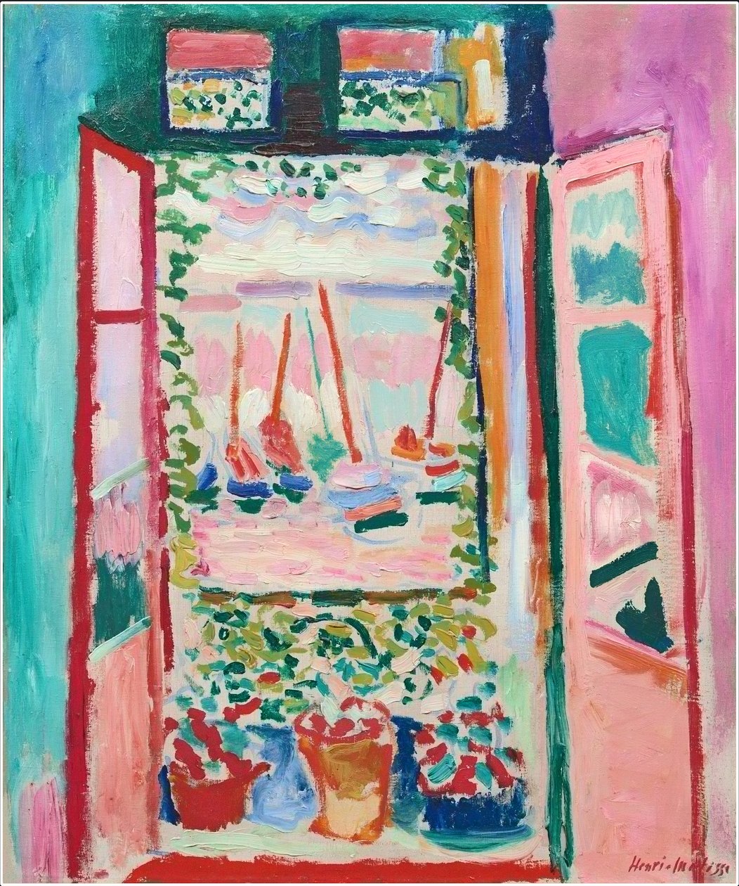 Fenêtre ouverte, Collioure - Henri Matisse