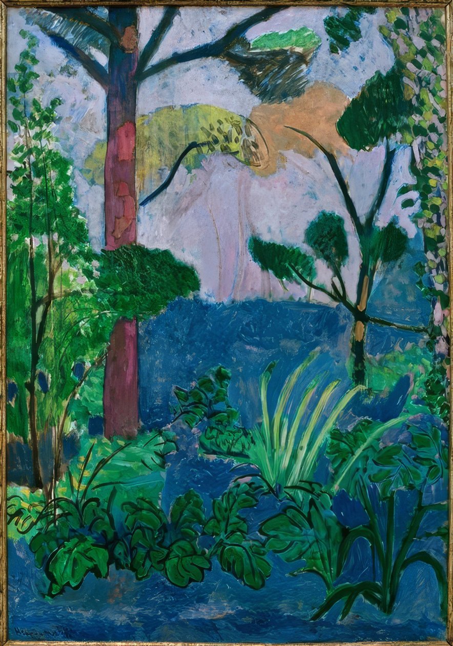 Paysage marocain (Les acanthes) - Henri Matisse