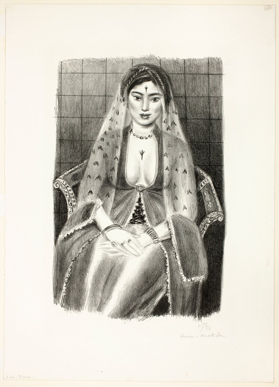 Femme persane - Henri Matisse