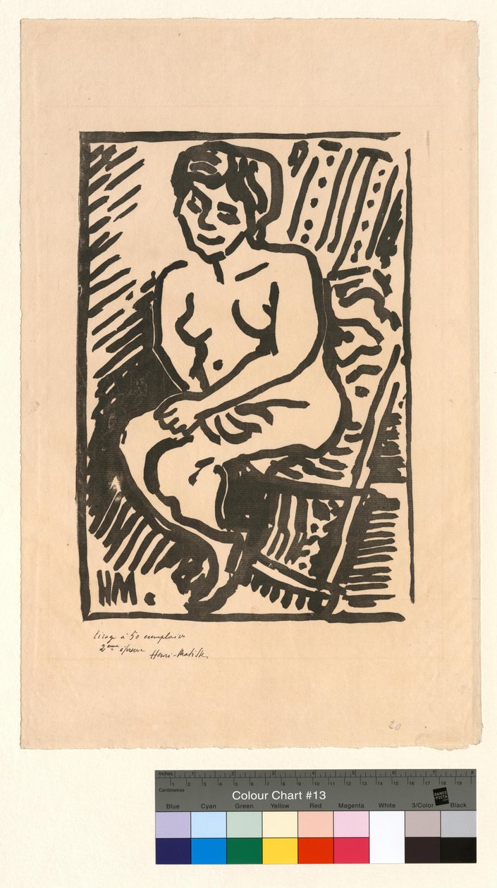 Petit bois noir - Henri Matisse