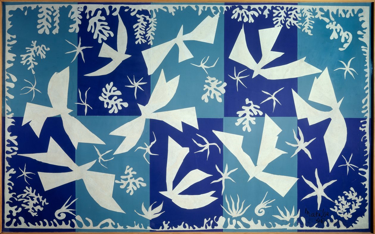 Polynésie, le ciel 1946 (dessin, collage) - Henri Matisse