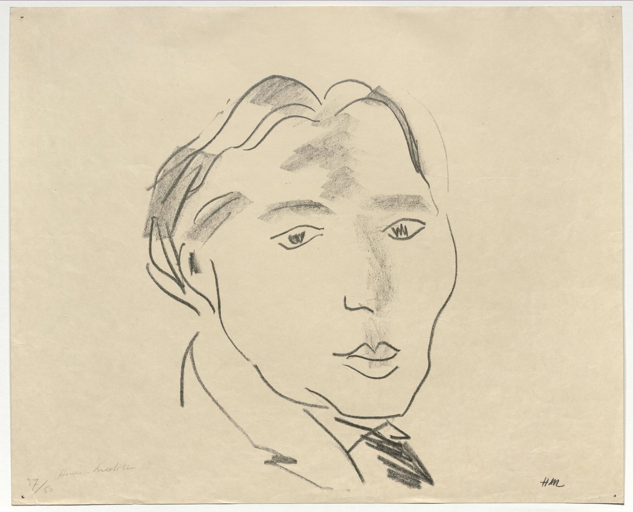 Portrait de Cortot - Henri Matisse