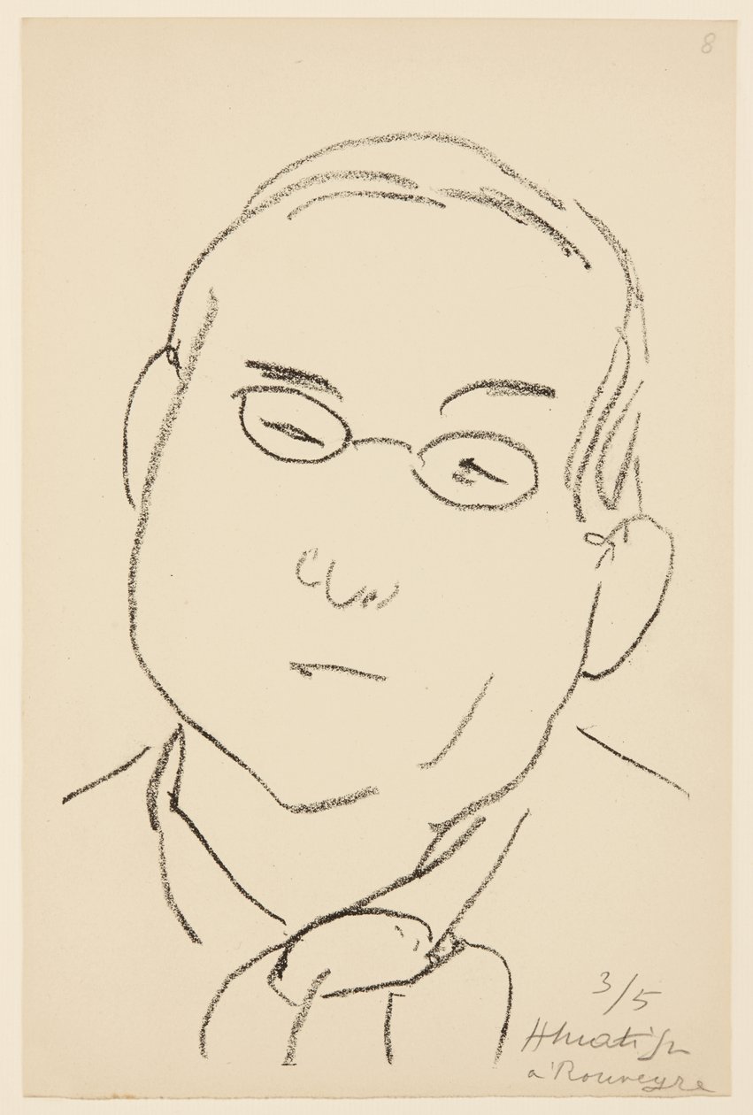 Portrait of Paul Léautaud - Henri Matisse