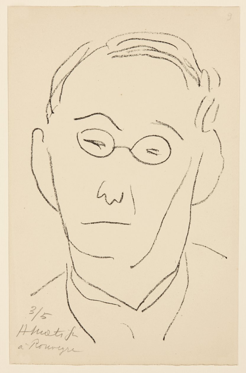 Portrait of Paul Léautaud - Henri Matisse