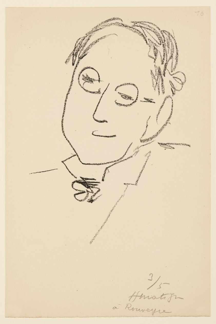 Portrait of Paul Léautaud - Henri Matisse