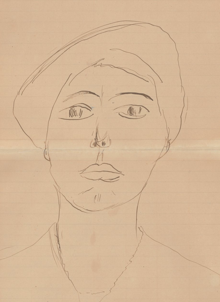 Portrait de femme (Olga Meerson) - Henri Matisse
