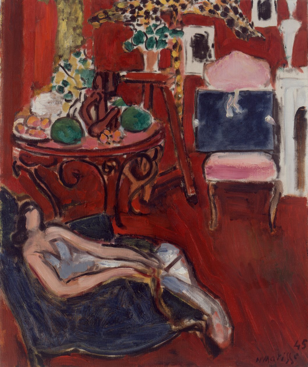 Intérieur rouge - Henri Matisse