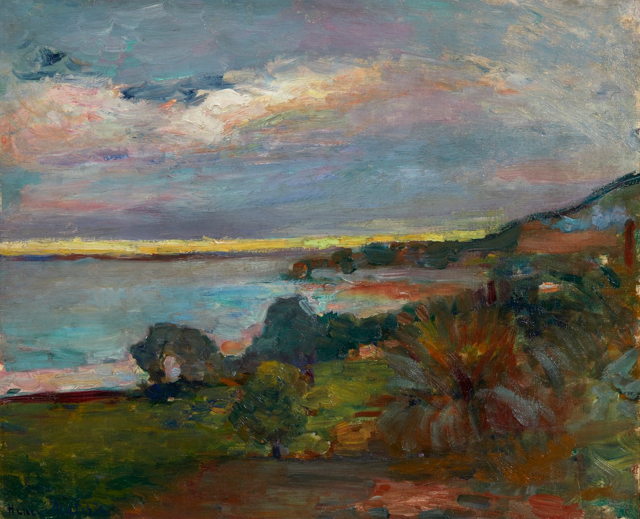Mer en Corse, Le Scoud - Henri Matisse