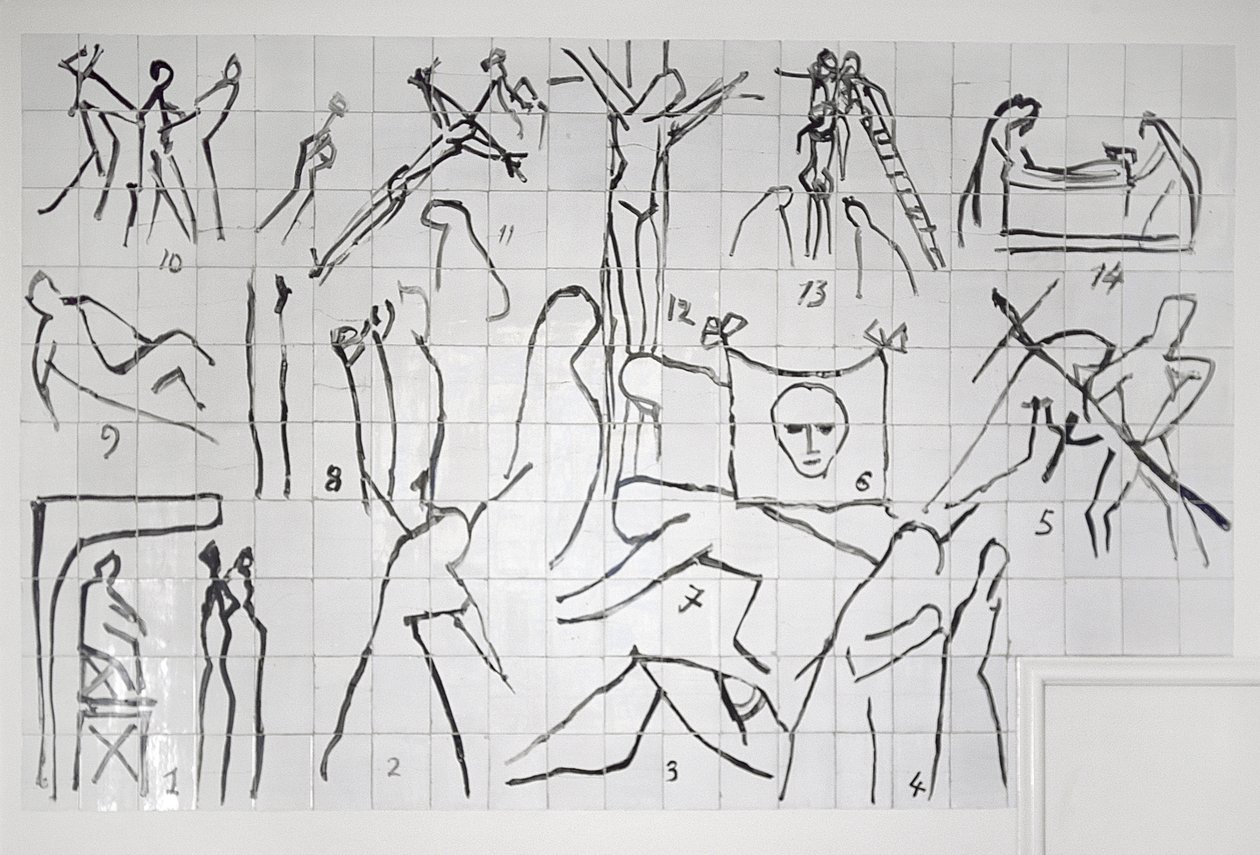 Chemin de croix, chapelle du Rosaire, Vence - Henri Matisse