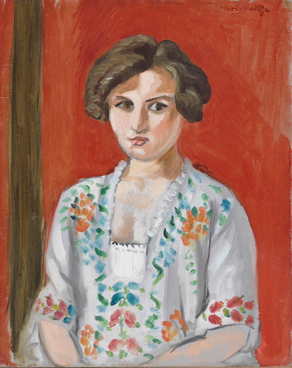 Le chemisier bulgare, vers 1920 (huile sur toile) - Henri Matisse