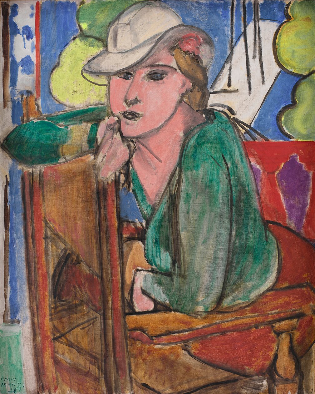 La blouse verte - Henri Matisse