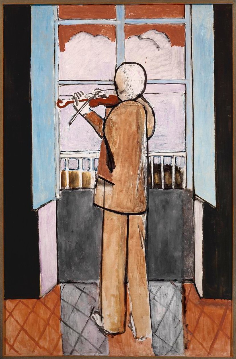 Le violoniste à la fenêtre - Henri Matisse