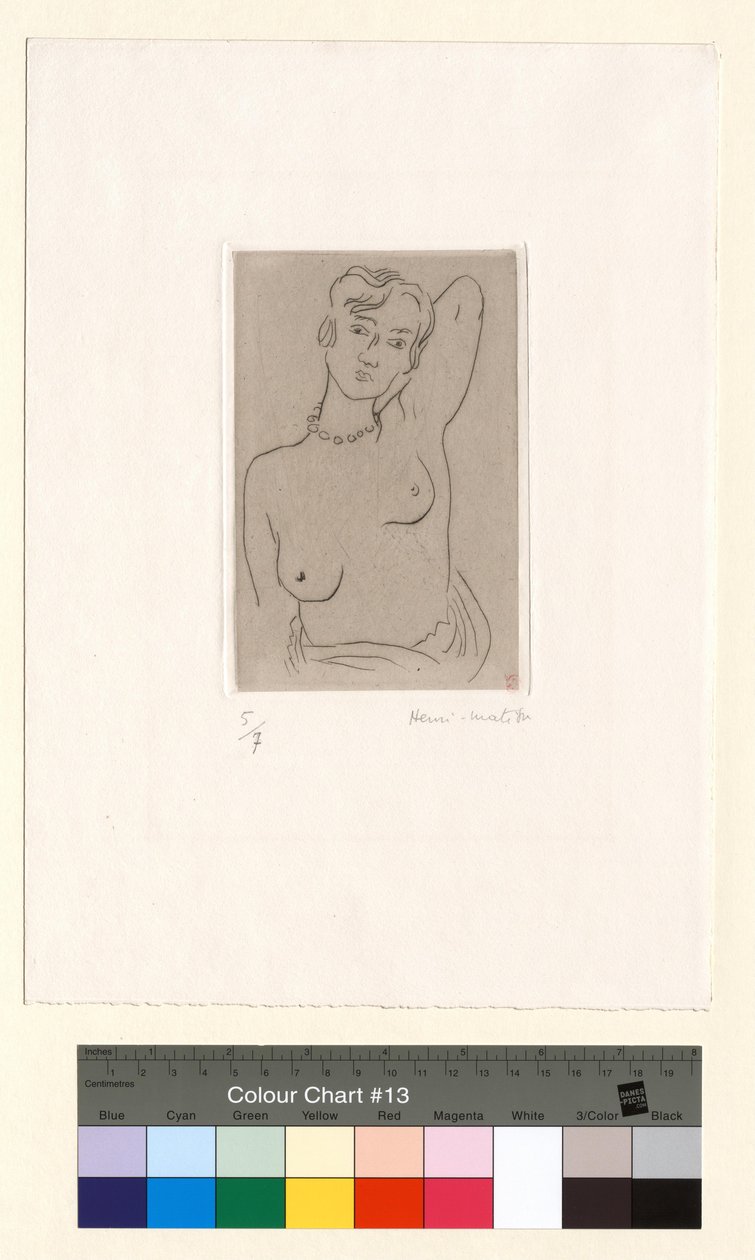 Torse, bras gauche derrière la tête - Henri Matisse