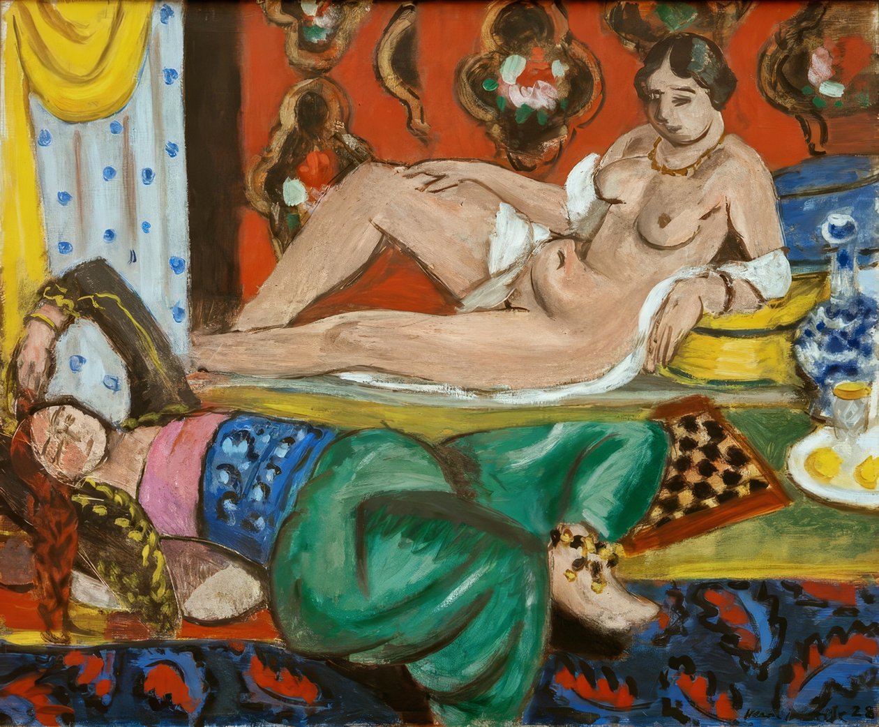 Two Odalisques - Henri Matisse